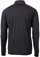 Cutter and Buck New York Giants Mens Adapt Eco Big Tall Qtr Zip