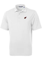 Cutter and Buck Arizona Cardinals White Virtue Eco Pique Big Tall Polo