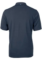Cutter and Buck Chicago Bears Navy Blue Virtue Eco Pique Big Tall Polo
