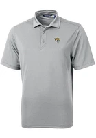 Cutter and Buck Jacksonville Jaguars Grey Virtue Eco Pique Graphic Big Tall Polo