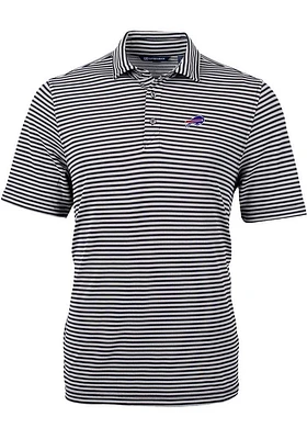 Cutter and Buck Buffalo Bills Virtue Eco Pique Stripe Big Tall Polo