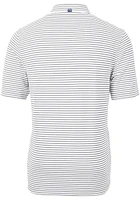 Cutter and Buck Chicago Bears Grey Virtue Eco Pique Stripe Big Tall Polo