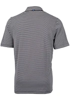 Cutter and Buck Los Angeles Rams Virtue Eco Pique Stripe Big Tall Polo