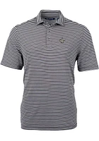 Cutter and Buck New Orleans Saints Virtue Eco Pique Stripe Big Tall Polo