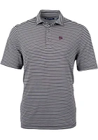 Cutter and Buck New York Giants Virtue Eco Pique Stripe Big Tall Polo