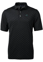 Cutter and Buck Carolina Panthers Virtue Eco Pique Tle Big Tall Polo