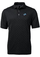 Cutter and Buck Detroit Lions Virtue Eco Pique Tle Big Tall Polo