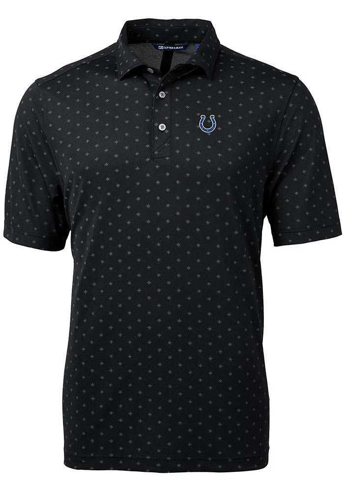 Cutter and Buck Indianapolis Colts Virtue Eco Pique Tle Big Tall Polo