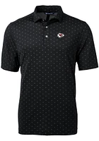 Cutter and Buck Kansas City Chiefs Virtue Eco Pique Tle Big Tall Polo