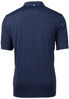 Cutter and Buck Tennessee Titans Navy Blue Virtue Eco Pique Tle Big Tall Polo