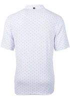 Cutter and Buck Tennessee Titans White Virtue Eco Pique Tle Big Tall Polo