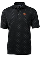 Cutter and Buck Washington Commanders Virtue Eco Pique Tle Big Tall Polo