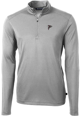 Cutter and Buck Atlanta Falcons Mens Virtue Eco Pique Big Tall Qtr Zip