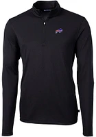 Cutter and Buck Buffalo Bills Mens Virtue Eco Pique Big Tall Qtr Zip