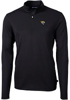 Cutter and Buck Jacksonville Jaguars Mens Virtue Eco Pique Big Tall Qtr Zip