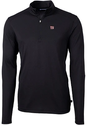 Cutter and Buck New York Giants Mens Virtue Eco Pique Big Tall Qtr Zip