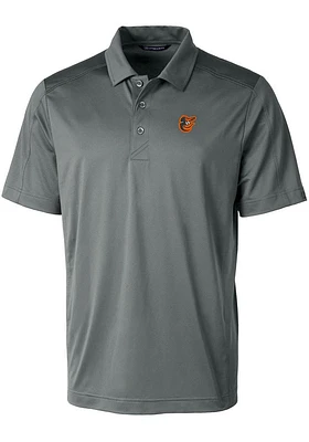 Cutter and Buck Baltimore Orioles Mens Prospect Textured Short Sleeve Polo
