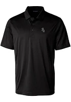 Cutter and Buck Chicago White Sox Mens Prospect Textured Short Sleeve Polo