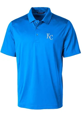 Cutter and Buck Kansas City Royals Mens Prospect Textured Short Sleeve Polo