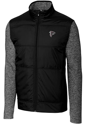 Cutter and Buck Atlanta Falcons Mens Black Stealth Big Tall Light Weight Jacket