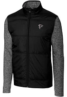 Cutter and Buck Atlanta Falcons Mens Black Stealth Big Tall Light Weight Jacket