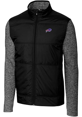 Cutter and Buck Buffalo Bills Mens Black Stealth Big Tall Light Weight Jacket