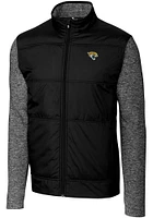 Cutter and Buck Jacksonville Jaguars Mens Black Stealth Big Tall Light Weight Jacket