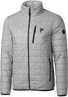 Cutter and Buck Atlanta Falcons Mens Grey Rainier PrimaLoft Big Tall Lined Jacket