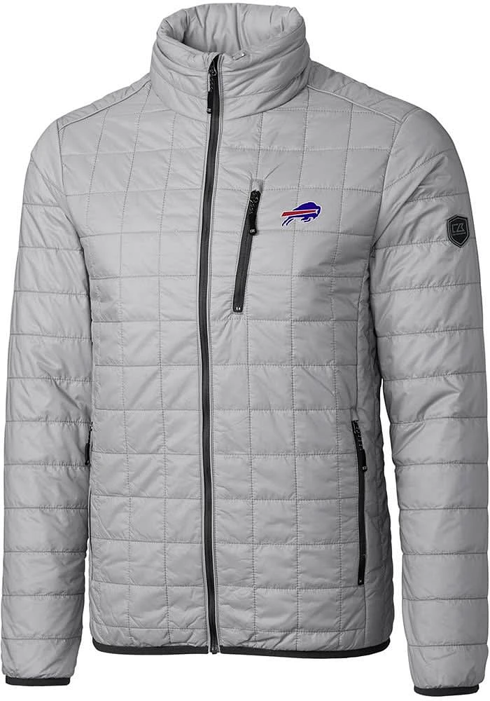 Cutter and Buck Buffalo Bills Mens Rainier PrimaLoft Big Tall Lined Jacket