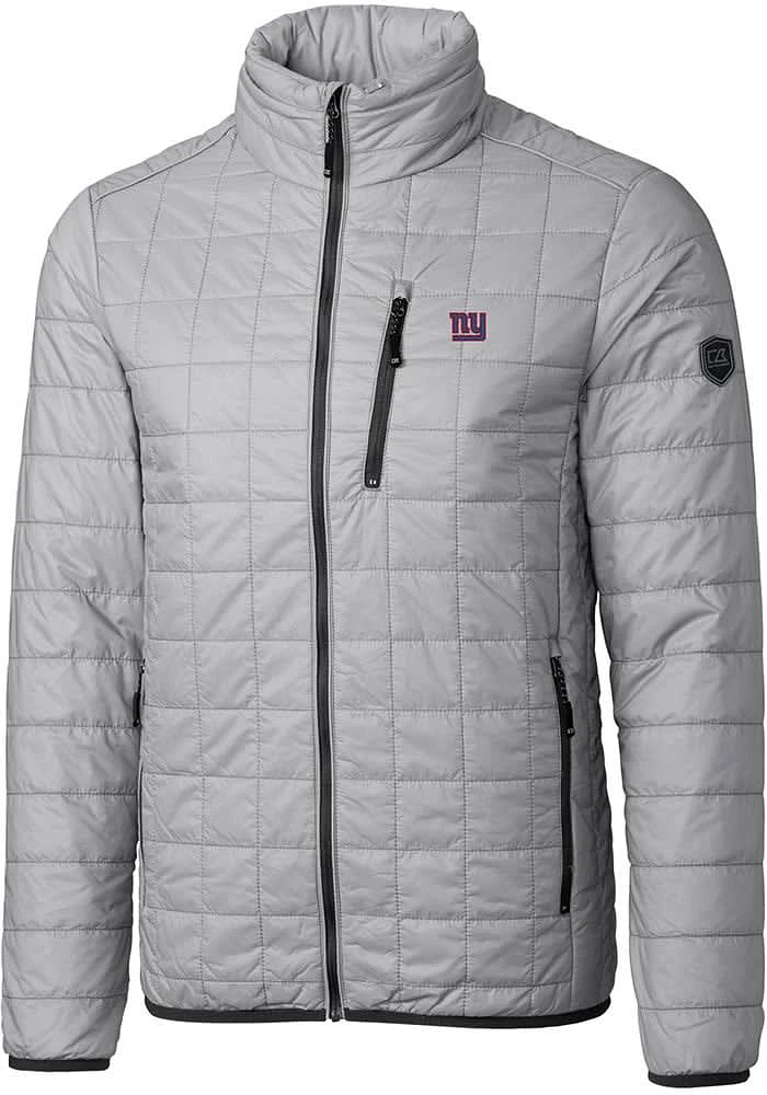 Cutter and Buck New York Giants Mens Rainier PrimaLoft Big Tall Lined Jacket