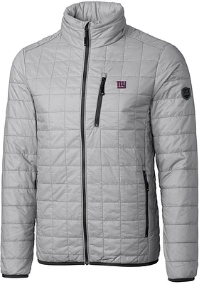 Cutter and Buck New York Giants Mens Rainier PrimaLoft Big Tall Lined Jacket