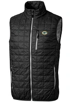 Cutter and Buck Green Bay Packers Big Tall Rainier PrimaLoft Mens Vest
