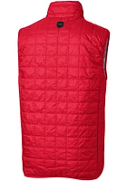 Cutter and Buck Tennessee Titans Big Tall Red Rainier PrimaLoft Mens Vest