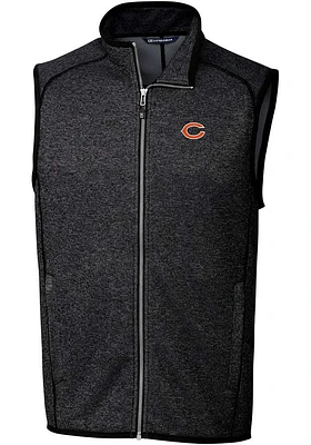 Cutter and Buck Chicago Bears Big Tall Grey Mainsail Mens Vest
