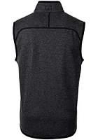Cutter and Buck Chicago Bears Big Tall Grey Mainsail Mens Vest