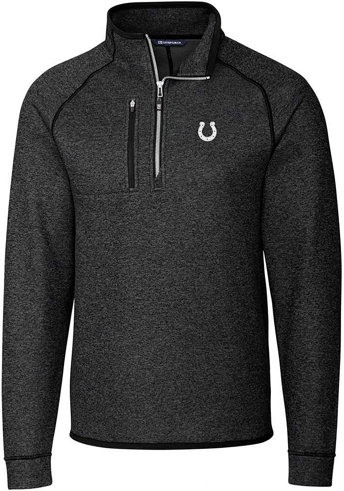 Cutter and Buck Indianapolis Colts Mens Charcoal Mainsail Big Tall Qtr Zip