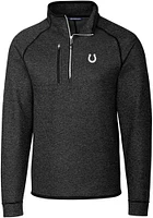 Cutter and Buck Indianapolis Colts Mens Charcoal Mainsail Big Tall Qtr Zip