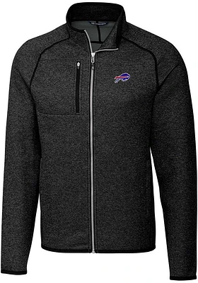 Cutter and Buck Buffalo Bills Mens Grey Mainsail Big Tall Light Weight Jacket