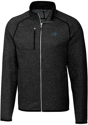 Cutter and Buck Carolina Panthers Mens Grey Mainsail Big Tall Light Weight Jacket