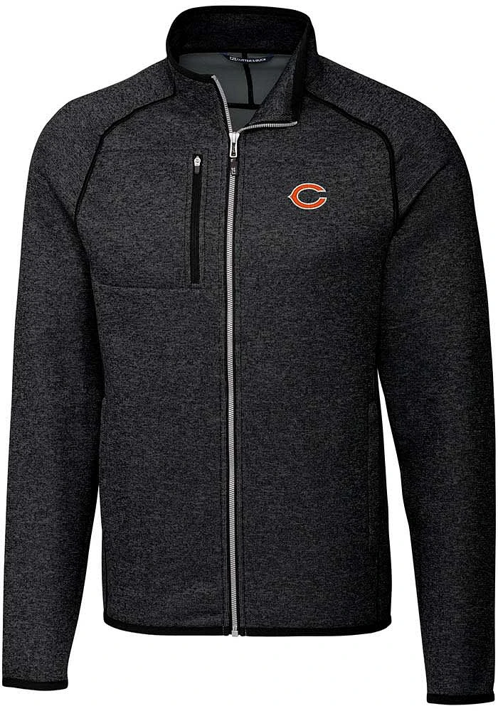 Cutter and Buck Chicago Bears Mens Grey Mainsail Big Tall Light Weight Jacket