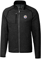 Cutter and Buck Pittsburgh Steelers Mens Grey Mainsail Big Tall Light Weight Jacket
