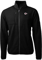 Cutter and Buck Kansas City Chiefs Mens Black Cascade Sherpa Big Tall Light Weight Jacket
