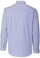 Cutter and Buck Indianapolis Colts Mens Blue Easy Care Stretch Big Tall Dress Shirt