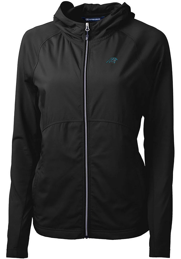 Cutter and Buck Carolina Panthers Womens Adapt Eco Light Weight Jacket