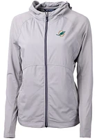 Cutter and Buck Miami Dolphins Womens Adapt Eco Light Weight Jacket