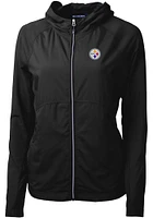 Cutter and Buck Pittsburgh Steelers Womens Adapt Eco Light Weight Jacket