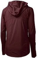 Cutter and Buck Washington Commanders Womens Maroon Adapt Eco Light Weight Jacket