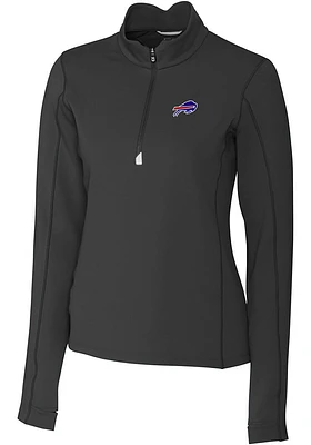 Cutter and Buck Buffalo Bills Womens Traverse Qtr Zip
