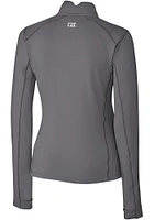 Cutter and Buck New England Patriots Womens Traverse Qtr Zip