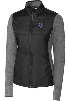 Cutter and Buck Indianapolis Colts Womens Stealth Medium Weight Jacket